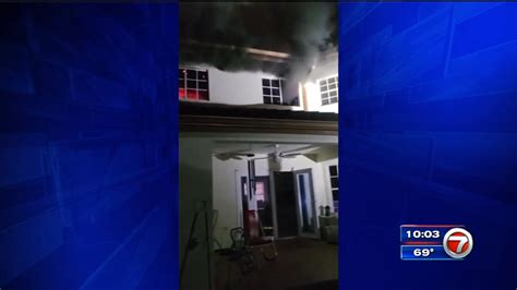 Blazing fire leaves Southwest Miami-Dade home in ruins; No injuries reported